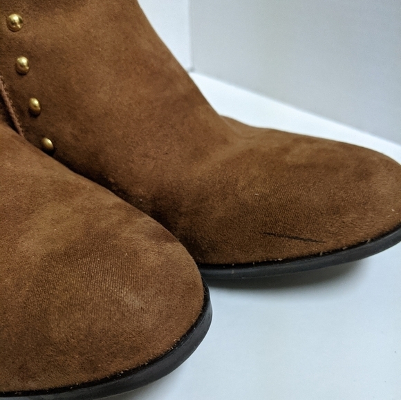 Sam Edelman floral rose embroidered ankle boots - Picture 6 of 6